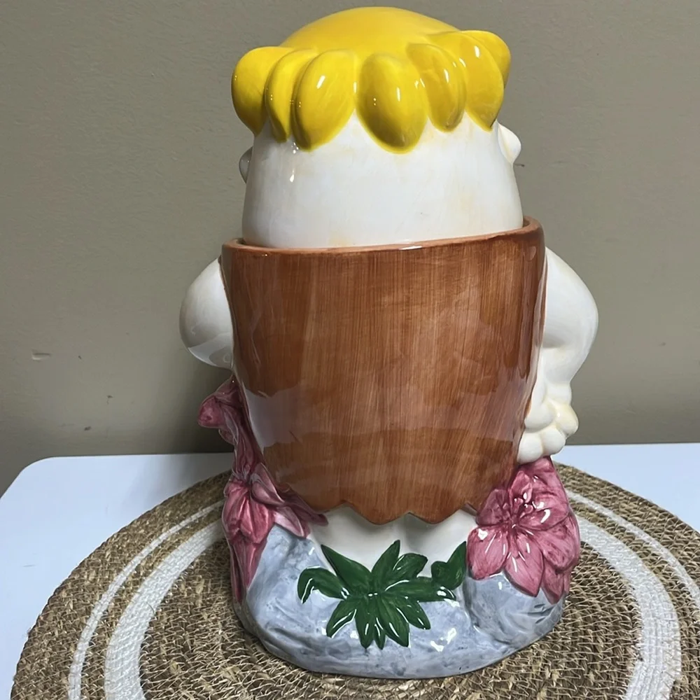 VTG Flinstones “Barney Rubble” Cookie Jar - Picture 6 of 12